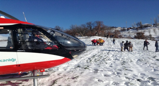 Ambulans helikopter 2018'de 146 kez havalandı