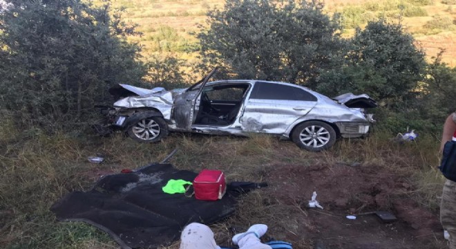 Aşkale Tepebaşı'nda kaza: 1 yaralı