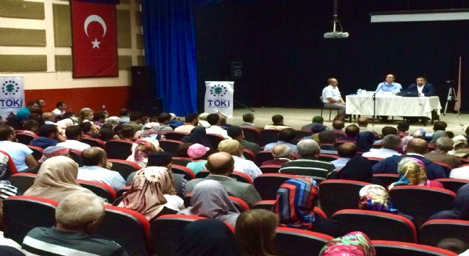 Aşkale'de 138 konut sahibini buldu