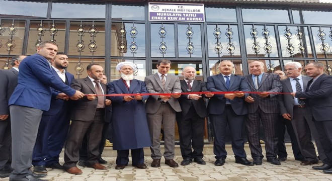 Aşkale'de dua alan yatırım