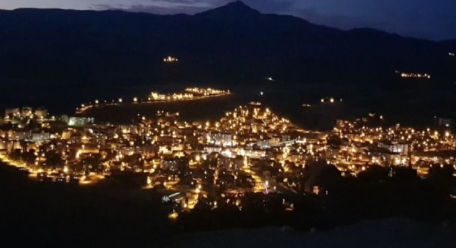 Aşkale'den büyüleyici görüntü