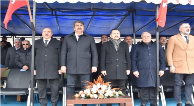 Aşkale'de milli coşku