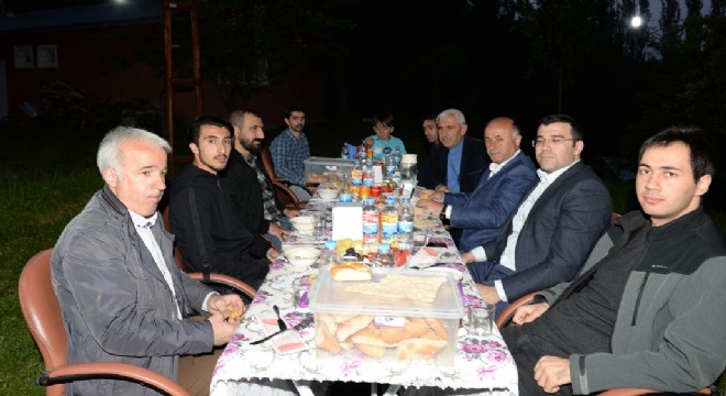 Azizoğlu  iftar sofrasında Şehit yakınlarıyla buluştu