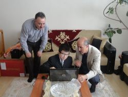 Bilge, öğrenci duası aldı