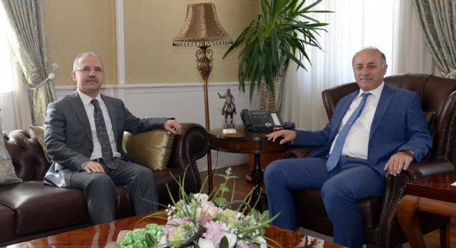 Başsavcı İnal'dan Azizoğlu'na veda ziyareti