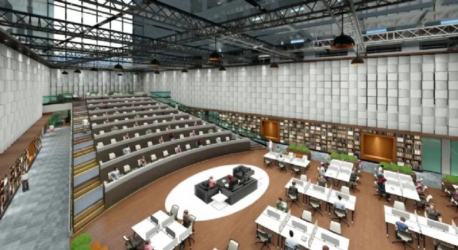 Bölgenin en büyük Kütüphanesinde geri sayım