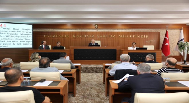 Büyükşehir Belediye Meclisi toplandı