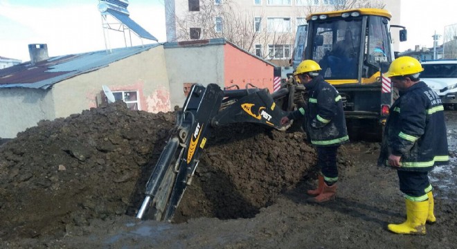 Büyükşehir ESKİ Çat'ta altyapıya yoğunlaştı
