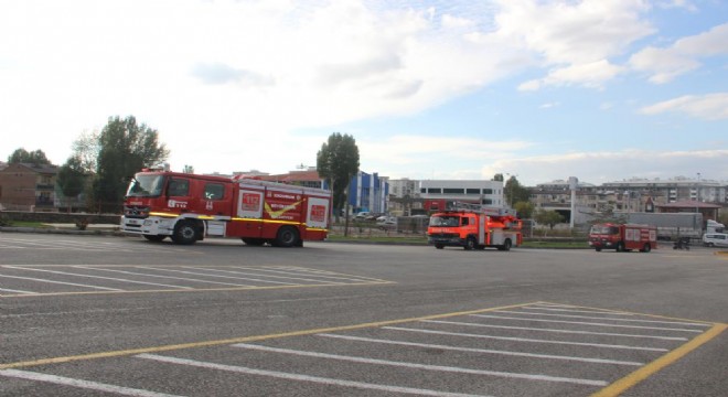 Büyükşehir İtfaiyesi 10 ayda 2 bin 274 olaya gitti