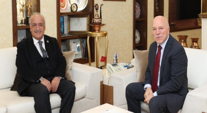 Büyükşehir Rektör Çomaklı'yı ağırladı