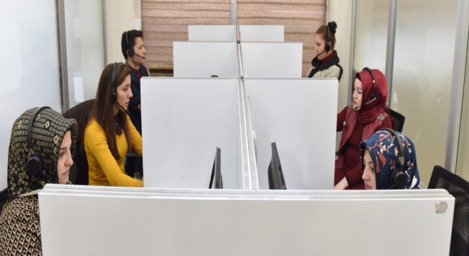 Büyükşehir çağrı merkezine 132 bin çağrı