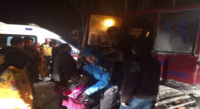 Büyükşehir'den Pasinler'de hasta kurtarma operasyonu