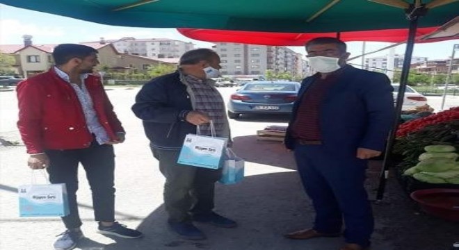 Büyükşehir'den vatandaşlara hijyen seti