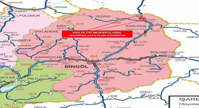 Çatak-Yedisu yolu ulaşıma açıldı