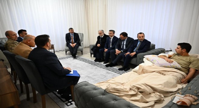 Çiftçi'den Pençe-Kilit Harekâtı gazisine ziyaret