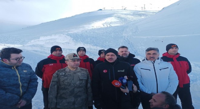 Çiftçi'den çığ değerlendirmesi
