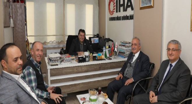 Çomaklı'dan Erzurum basınına övgü