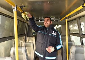 Toplu taşımada hijyen seferberliği