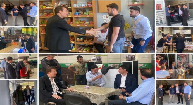 Aydemir İspir ve Pazaryolu'nda AK Kararlılığı paylaştı