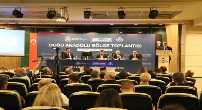‘Doğu Anadolu Bölgesi OSB'lerle kalkınacak'