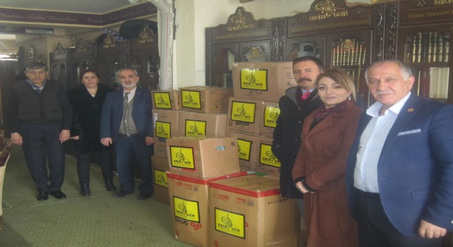 ERİHDER'den Elazığ'a yardım eli