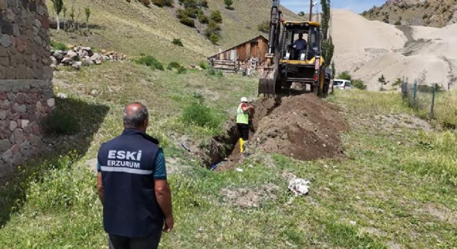 ESKİ'den Şenkaya'ya altyapı desteği