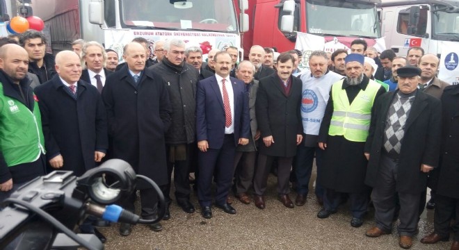 ESTP'dan Halep'e 40 tırlık yardım