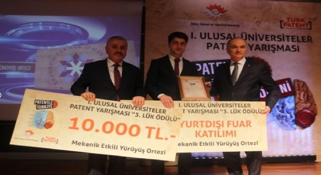 ETÜ'ye patent ödülü
