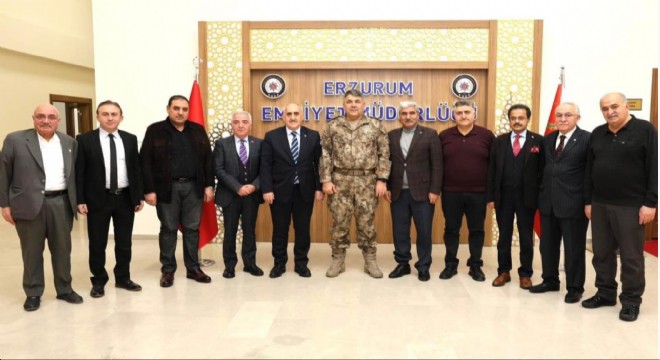 Kent Konseyinden Emniyet Müdürü Karaburun'a ziyaret