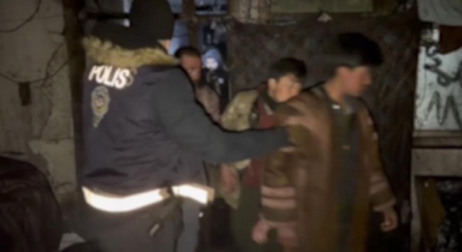 Emniyetten düzensiz göçmen operasyonu