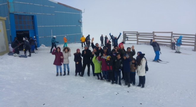 Engelliler Palandöken'le tanıştı