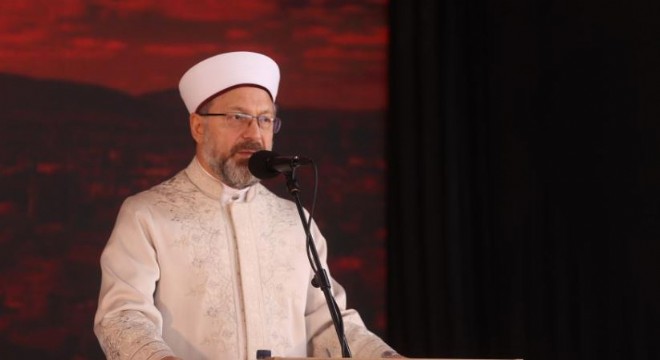 Erbaş: 'Allah'ın ipine sımsıkı sarılmalıyız'