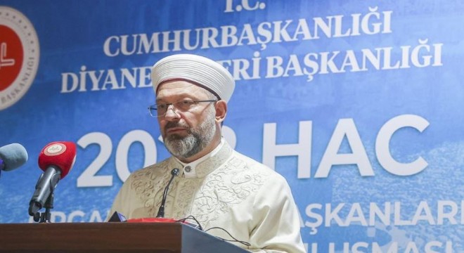 Erbaş: 'Hac, ümmet bilincinin ilanıdır'