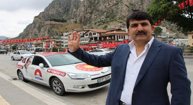 Erdoğan'a destek için 5. defa Türkiye turunda