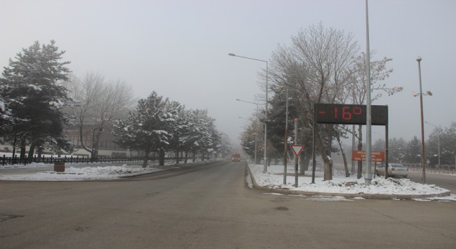 Erzurum -25'i gördü