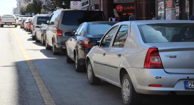 Erzurum araç sayısında yüzde 0.50'lik artış