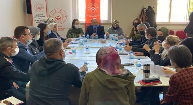 Erzurum'da Kadına Yönelik Şiddetle etkin mücadele