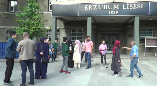 Erzurum'da LGS heyecanı