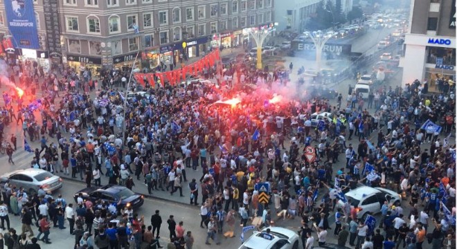Erzurum'da Süper Lig coşkusu