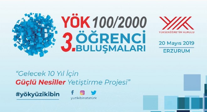 Erzurum'da YÖK Öğrenci Buluşması