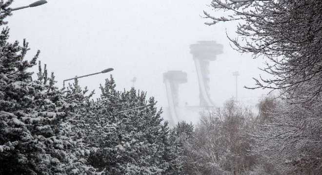 Erzurum'da kar gündemi