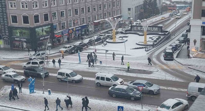 Erzurum'da kar yağışı bekleniyor