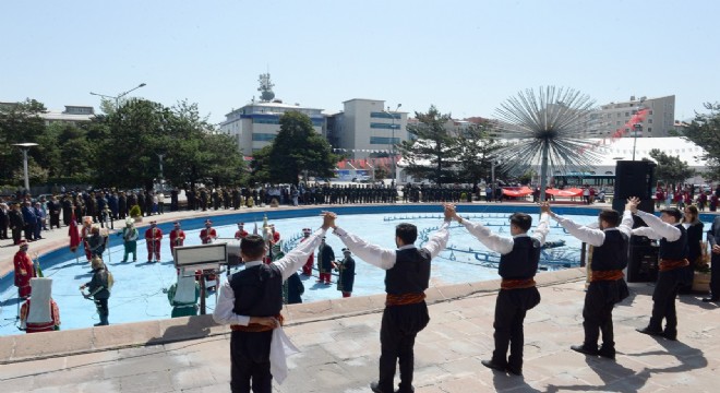 Erzurum'da milli coşku
