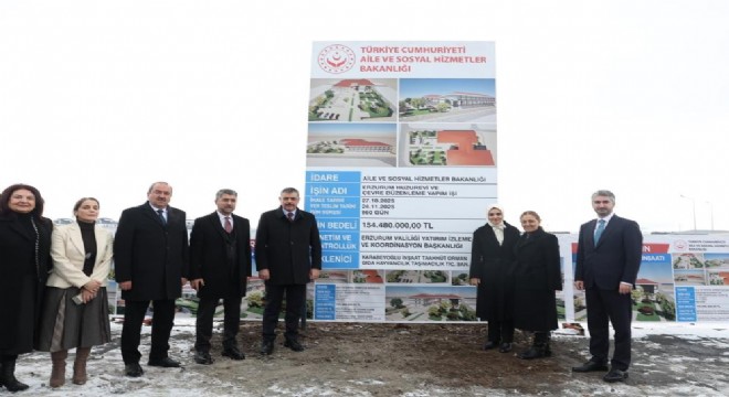 Erzurum'da sosyal hizmet atılımı