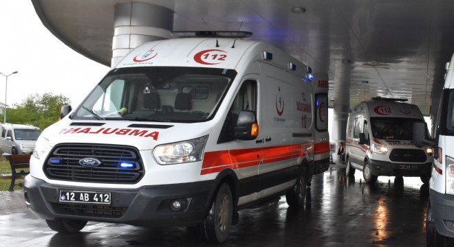 Erzurum'da tedavi altına alındı