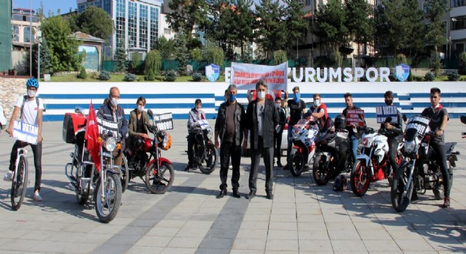 Erzurum'dan  Yunanistan ve Fransa'ya tepki
