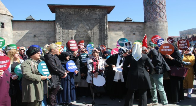 Erzurumlu annelerden Diyarbakır'daki annelere destek