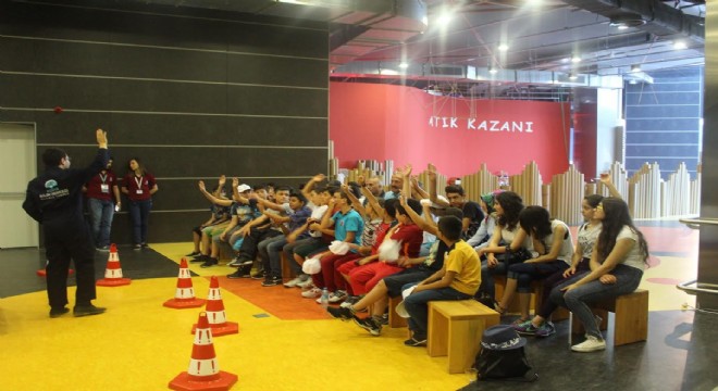 Erzurumlu öğrenciler iklim kampındaydı