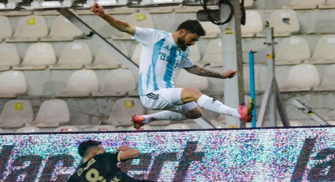 Erzurumspor 3'üncülüğü de zora soktu: 1 – 1
