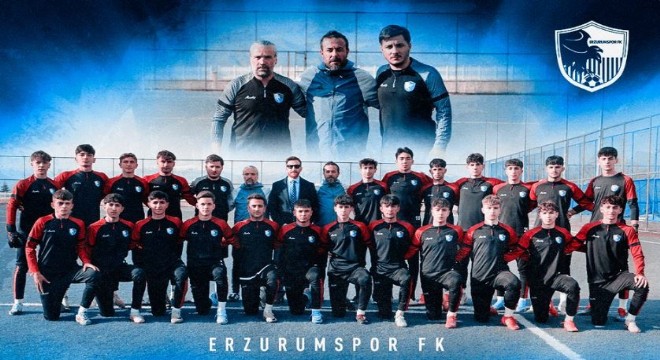 Erzurumspor U17 futbol takımı playoffta